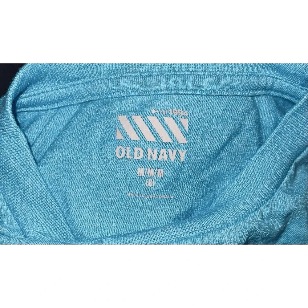 Old Navy Electric Blue Long Sleeve T-shirt Size 8